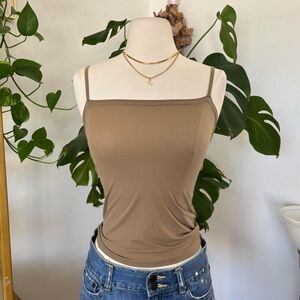 Vince Tan silk Camisole Top